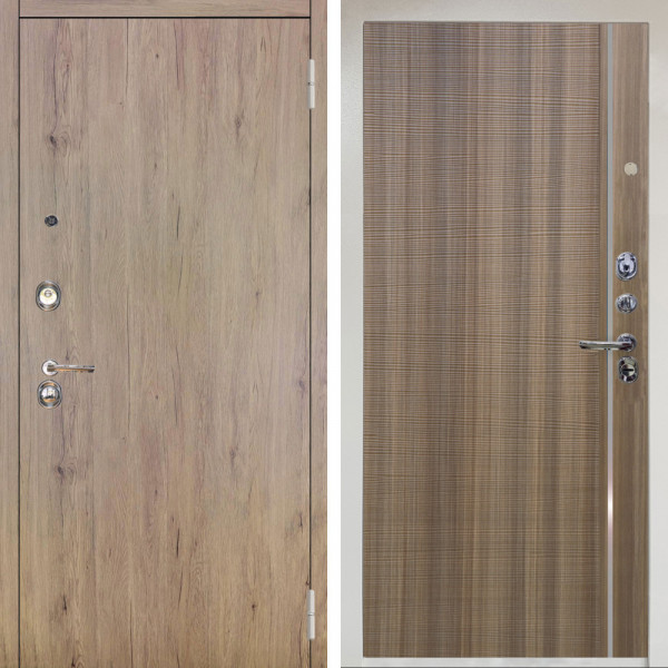 Входная дверь Аргус ЛЮКС 3К Снежно-белый Элегант Рустик соломенный + Гауда Керамика