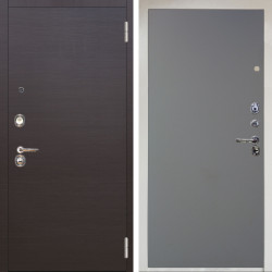 Входная дверь Аргус ЛЮКС 3К Снежно-белый Элегант Венге горизонт + Элегант Силк маус