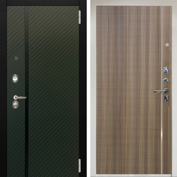 Входная дверь Аргус ЛЮКС 3К Снежно-белый ланцет люкс 3к + Гауда Керамика