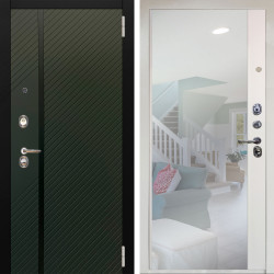 Входная дверь Аргус ЛЮКС 3К Снежно-белый ланцет люкс 3к + Магнум Софт милк