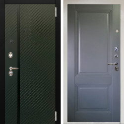 Входная дверь Аргус ЛЮКС 3К Снежно-белый ланцет люкс 3к + Соло Антрацит софт