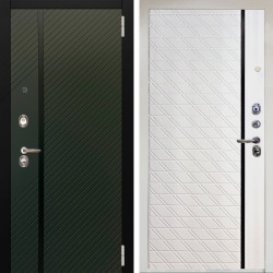 Входная дверь Аргус ЛЮКС 3К Снежно-белый ланцет люкс 3к + Тори Софт милк