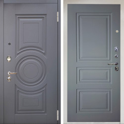 Входная дверь Аргус ЛЮКС 3К Снежно-белый Могадиш Силк флай + Скиф Силк маус