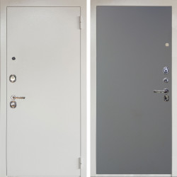 Входная дверь Аргус ЛЮКС 3К Снежно-белый Люкс 3к металл Снежно-белый + Элегант Силк маус