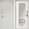 Входная дверь Аргус ЛЮКС 3К Люкс 3к металл Снежно-белый + Милли Ларче светлый