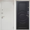 Входная дверь Аргус ЛЮКС 3К Люкс 3к металл Снежно-белый + Могадиш Черный софт