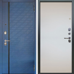 Входная дверь Аргус ЛЮКС 3К Тори Синий софт + Под покраску