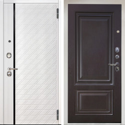 Входная дверь Аргус ЛЮКС 3К Тори Софт милк + Элион Горький шоколад