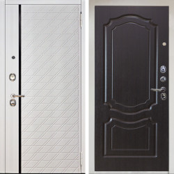 Входная дверь Аргус ЛЮКС 3К Тори Софт милк + Мишель Венге