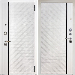 Входная дверь Аргус ЛЮКС 3К Тори Софт милк + Тори Софт милк