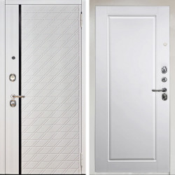 Входная дверь Аргус ЛЮКС 3К Тори Софт милк + Тревор Софт милк