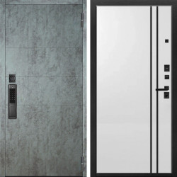 Входная дверь Аргус SMART Агат Темный бетон + нора 4