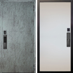 Входная дверь Аргус SMART Агат Темный бетон + Под покраску