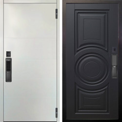 Входная дверь Аргус SMART Агат Вельвет белый горизонт + Могадиш Черный софт.jpg