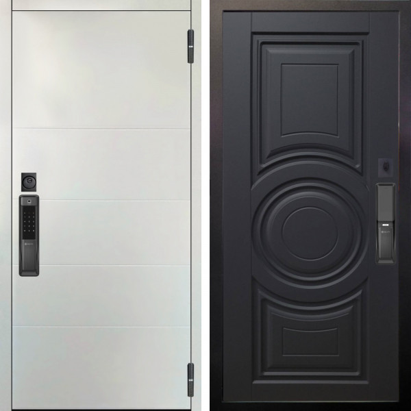 Входная дверь Аргус SMART Агат Вельвет белый горизонт + Могадиш Черный софт.jpg