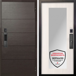 Входная дверь Аргус SMART Агат Венге горизонт + Милли Ларче светлый