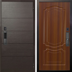 Входная дверь Аргус SMART Агат Венге горизонт + Мишель Дуб рустикальный