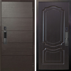 Входная дверь Аргус SMART Агат Венге горизонт + Мишель Венге