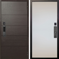 Входная дверь Аргус SMART Агат Венге горизонт + Под покраску