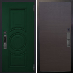 Входная дверь Аргус SMART Бенадир ral 6005 + Элегант Венге горизонт