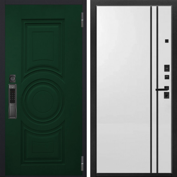 Входная дверь Аргус SMART Бенадир ral 6005 + нора 4