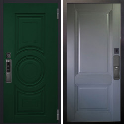Входная дверь Аргус SMART Бенадир ral 6005 + Соло Антрацит