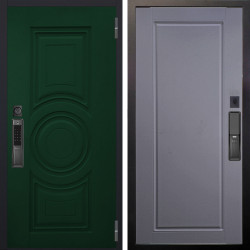 Входная дверь Аргус SMART Бенадир ral 6005 + Тревор Силк маус