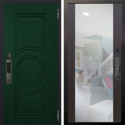 Входная дверь Аргус SMART Бенадир ral 6005 + Вояж Венге