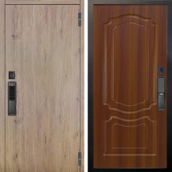 Входная дверь Аргус SMART Элегант Рустик соломенный + Мишель Дуб рустикальный