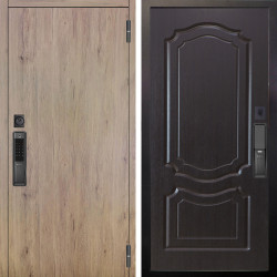 Входная дверь Аргус SMART Элегант Рустик соломенный + Мишель Венге