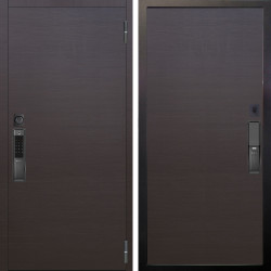 Входная дверь Аргус SMART Элегант Венге горизонт + Элегант Венге горизонт