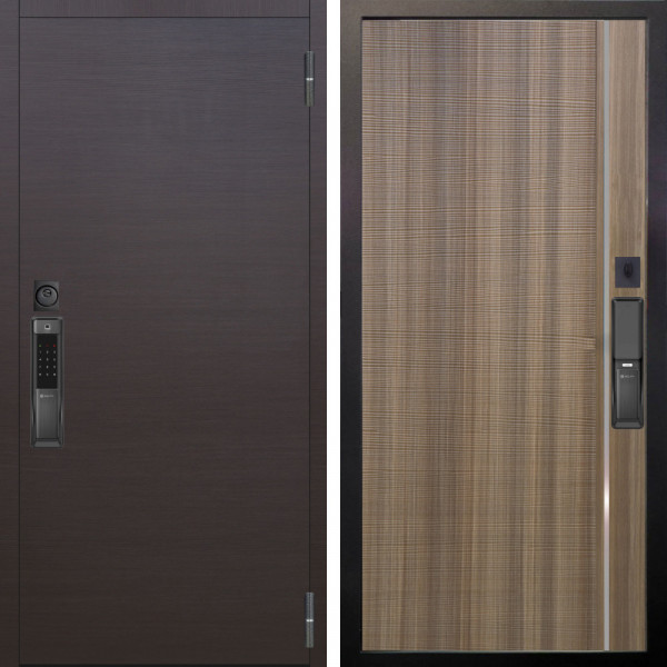 Входная дверь Аргус SMART Элегант Венге горизонт + Гауда Керамика