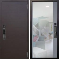 Входная дверь Аргус SMART Элегант Венге горизонт + Магнум Силк маус