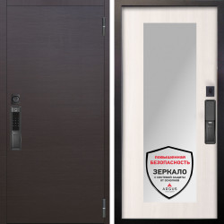 Входная дверь Аргус SMART Элегант Венге горизонт + Милли Ларче светлый