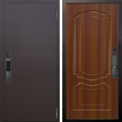 Входная дверь Аргус SMART Элегант Венге горизонт + Мишель Дуб рустикальный