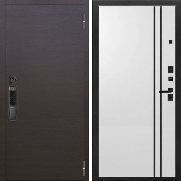 Входная дверь Аргус SMART Элегант Венге горизонт + нора 4