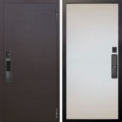 Входная дверь Аргус SMART Элегант Венге горизонт + Под покраску