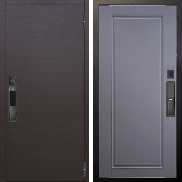 Входная дверь Аргус SMART Элегант Венге горизонт + Тревор Силк маус