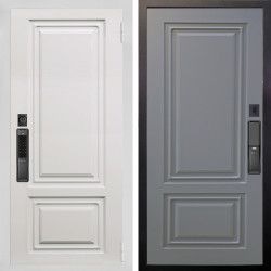 Входная дверь Аргус SMART элион вмр белый + Элион Силк маус