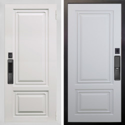 Входная дверь Аргус SMART элион вмр белый + Элион Софт милк