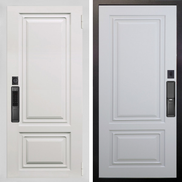 Входная дверь Аргус SMART элион вмр белый + Элион Софт милк