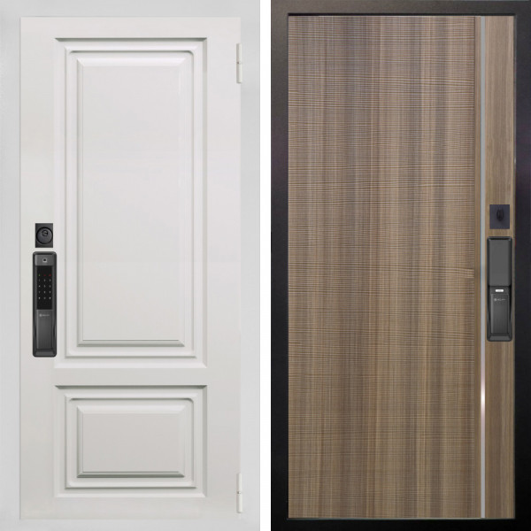 Входная дверь Аргус SMART элион вмр белый + Гауда Керамика