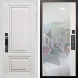 Входная дверь Аргус SMART элион вмр белый + Магнум Софт милк