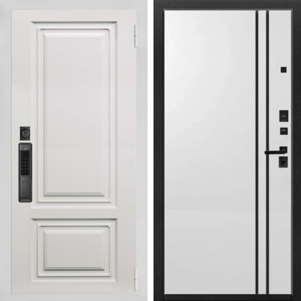Входная дверь Аргус SMART элион вмр белый + нора 4