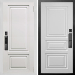 Входная дверь Аргус SMART элион вмр белый + Скиф Софт милк