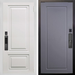 Входная дверь Аргус SMART элион вмр белый + Тревор Силк маус