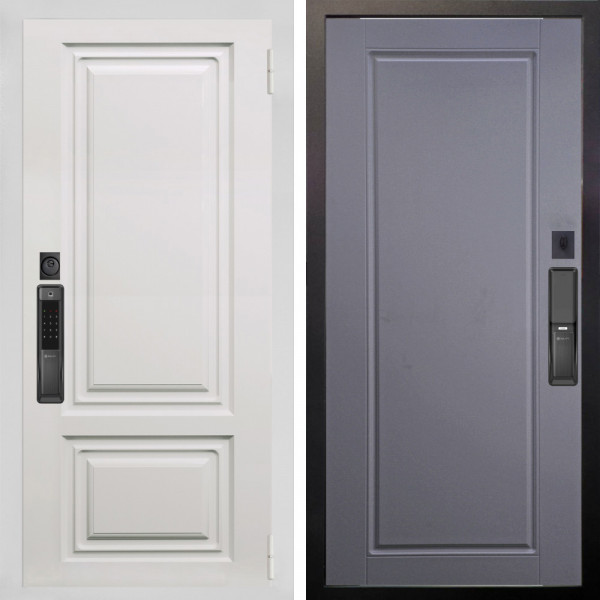 Входная дверь Аргус SMART элион вмр белый + Тревор Силк маус