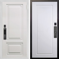 Входная дверь Аргус SMART элион вмр белый + Тревор Софт милк