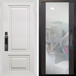 Входная дверь Аргус SMART элион вмр белый + Вояж Венге