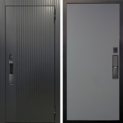 Входная дверь Аргус SMART Фрейда Черный кварц + Элегант Силк маус